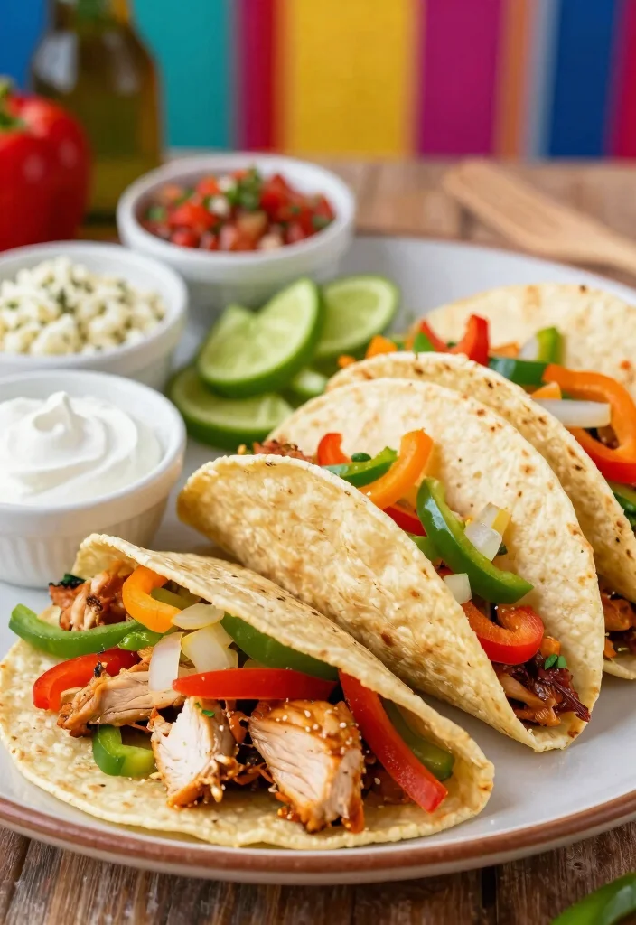 17 Easy Chicken Breast Recipes for Busy Families - 9. Chicken Fajitas 1
