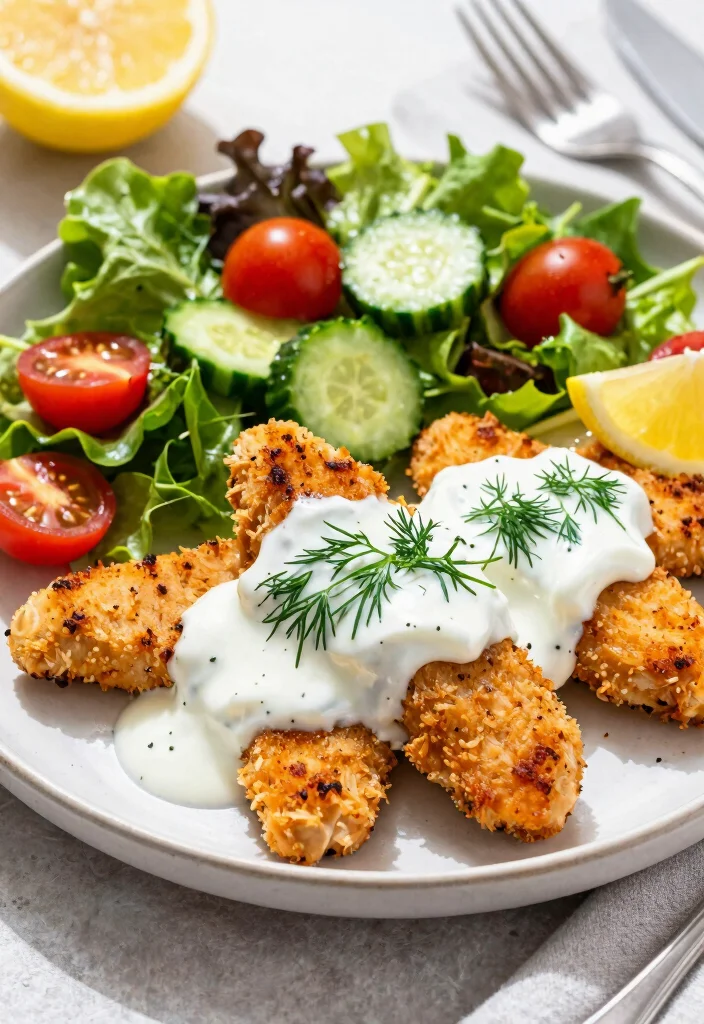 17 Easy Chicken Tender Recipes: Crispy Kid-Friendly Meals - 12. Greek Yogurt Chicken Tenders 1