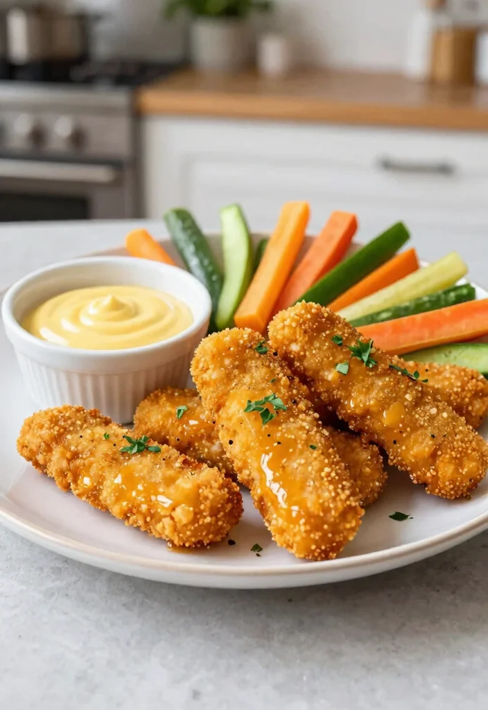 17 Easy Chicken Tender Recipes: Crispy Kid-Friendly Meals - 14. Honey Mustard Chicken Tenders 1
