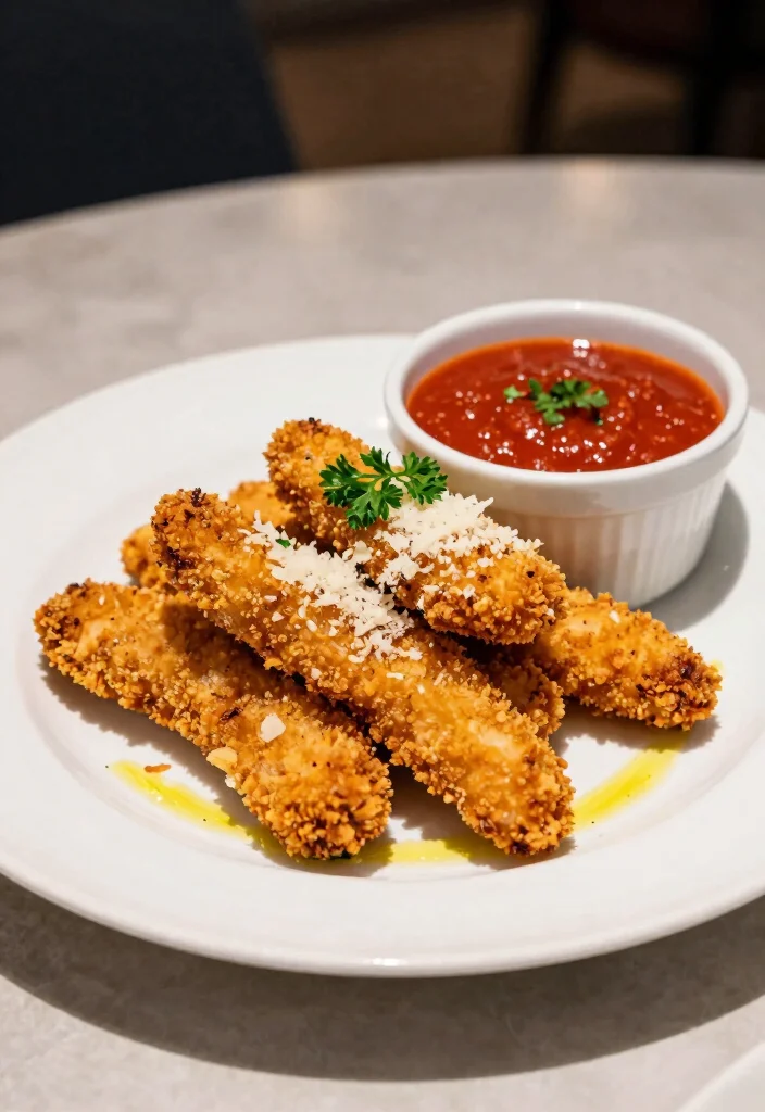 17 Easy Chicken Tender Recipes: Crispy Kid-Friendly Meals - 2. Parmesan-Crusted Chicken Tenders 1