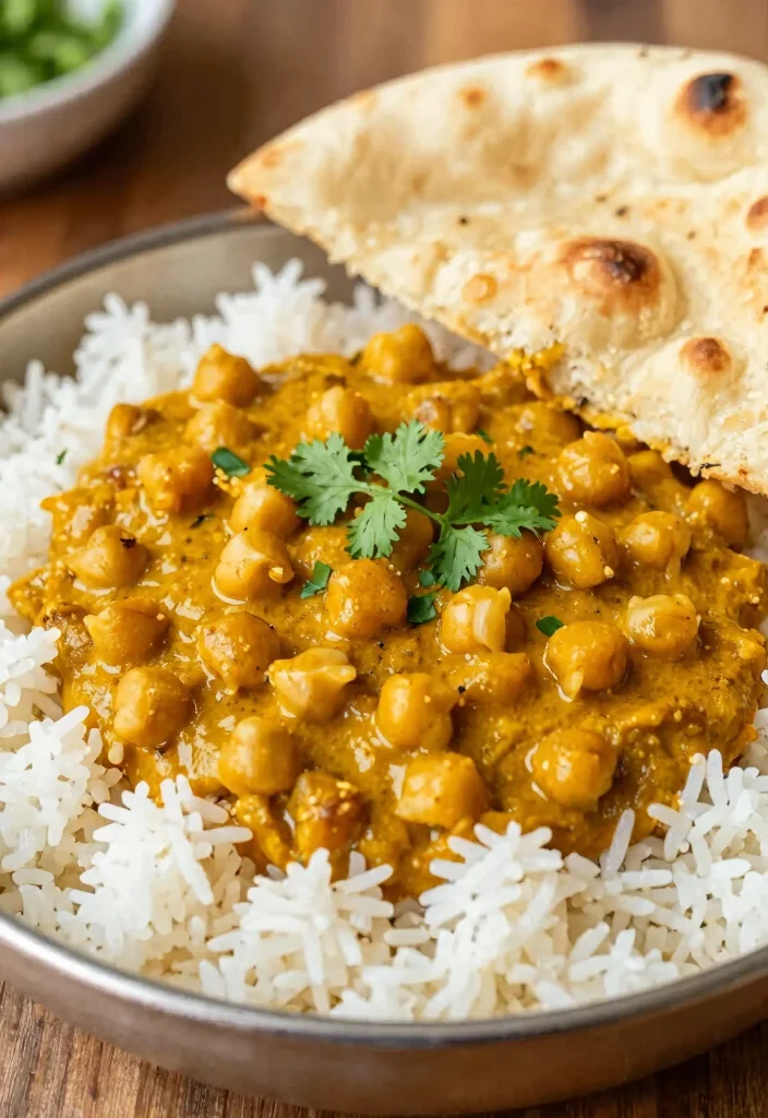 17 Easy Dinner Recipes for Family Crowd Pleasing Meals - 10. Fast and Flavorful Chickpea Curry 1
