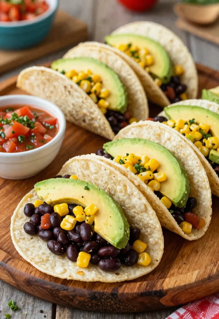 17 Easy Dinner Recipes for Family Crowd Pleasing Meals - 15. Fast and Easy Veggie Tacos 1