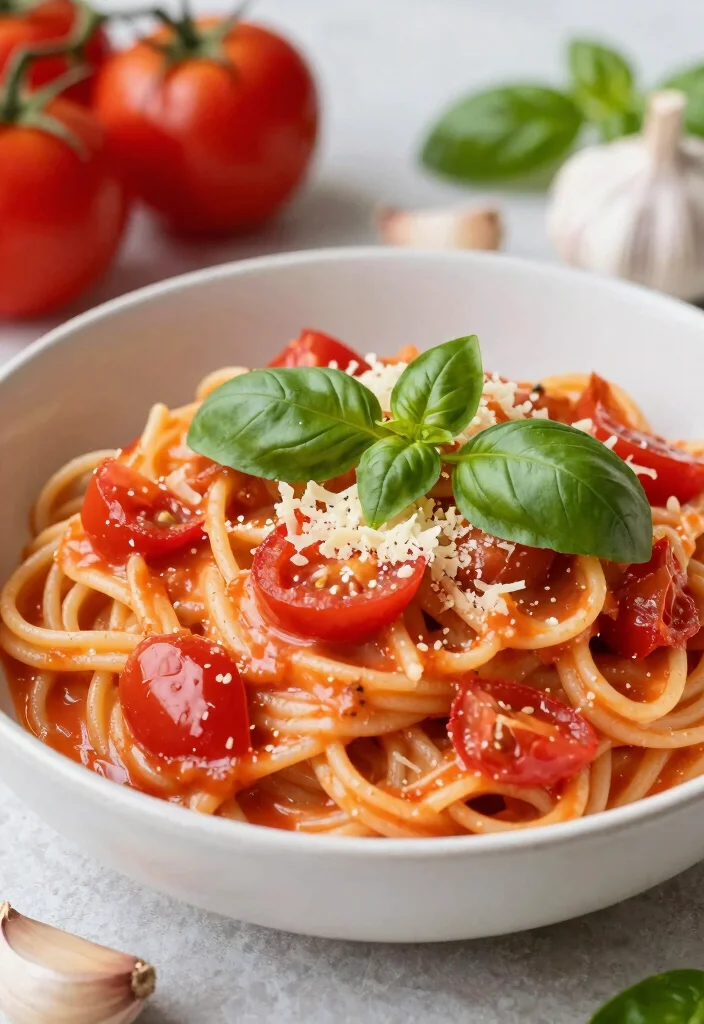 17 Easy Dinner Recipes for Family Crowd Pleasing Meals - 2. 15-Minute Creamy Tomato Basil Pasta 1