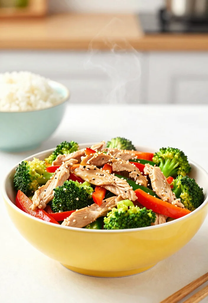 17 Easy Fast Dinner Recipes Ready in 30 Minutes - 13. Chicken and Vegetable Stir-Fry 1