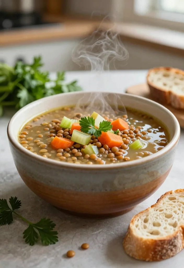 17 Easy Fast Dinner Recipes Ready in 30 Minutes - 15. Easy Lentil Soup 1