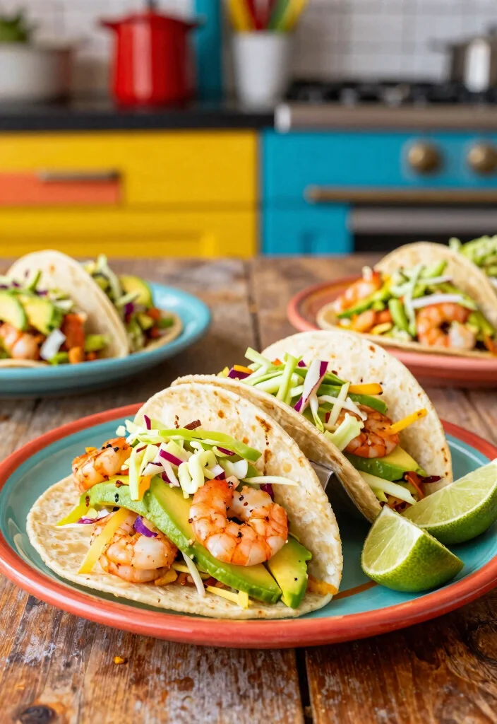 17 Easy Fast Dinner Recipes Ready in 30 Minutes - 3. Quick Shrimp Tacos 1