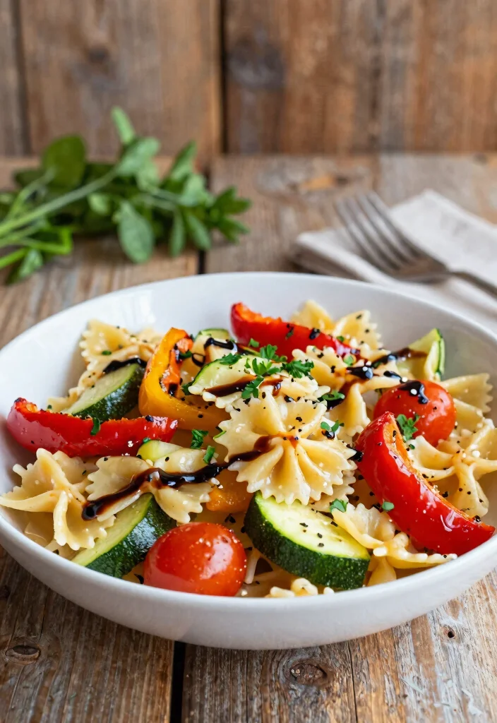 17 Easy Pasta Salad Recipes Perfect for Potlucks 12 17 Easy Pasta Salad Recipes Perfect for Potlucks - 11. Roasted Vegetable Pasta Salad 1