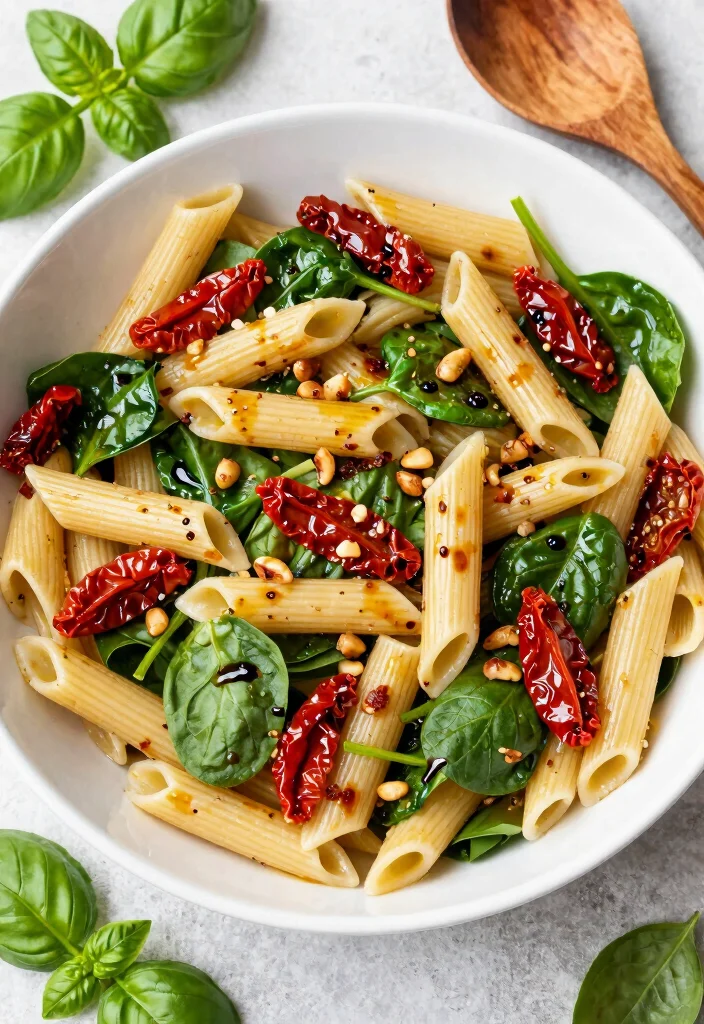 17 Easy Pasta Salad Recipes Perfect for Potlucks 10 17 Easy Pasta Salad Recipes Perfect for Potlucks - 9. Sun-Dried Tomato Pasta Salad 1