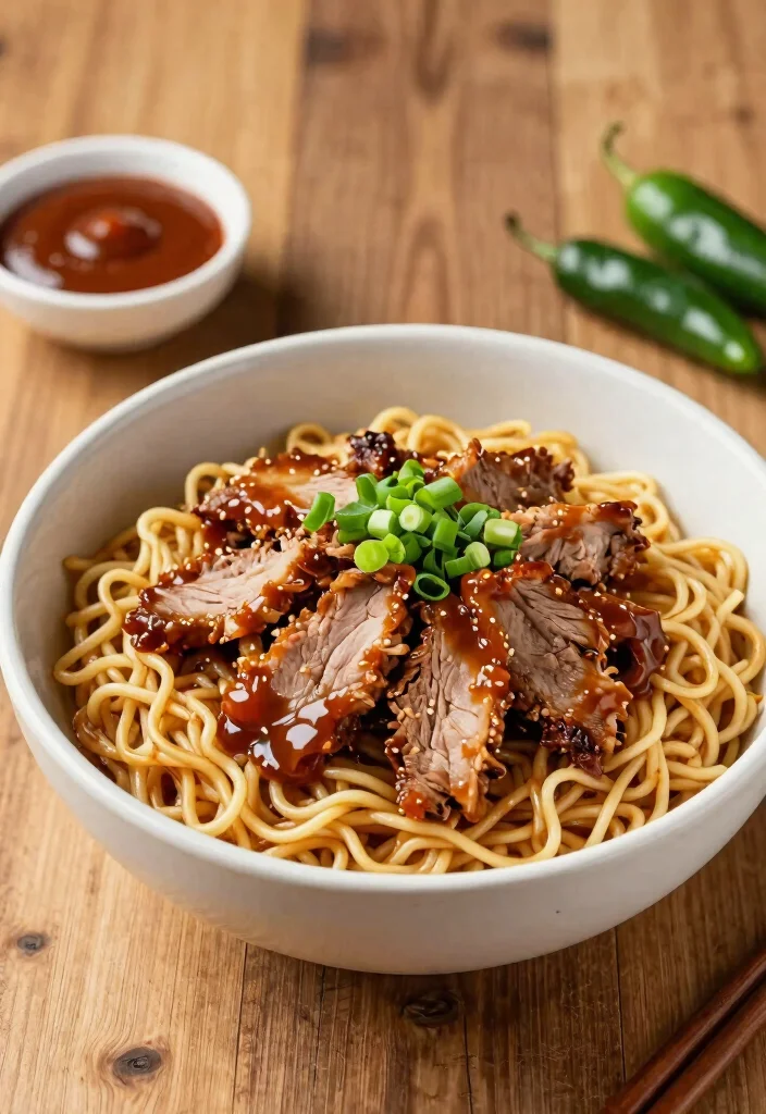 17 Easy Ramen Noodle Recipes Elevated Comfort Bowls - 12. BBQ Pulled Pork Ramen 1