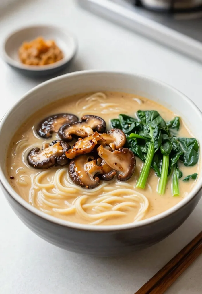 17 Easy Ramen Noodle Recipes Elevated Comfort Bowls - 2. Miso Garlic Ramen 1