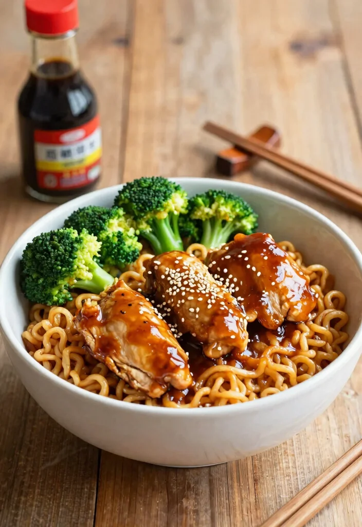 17 Easy Ramen Noodle Recipes Elevated Comfort Bowls - 3. Teriyaki Chicken Ramen 1