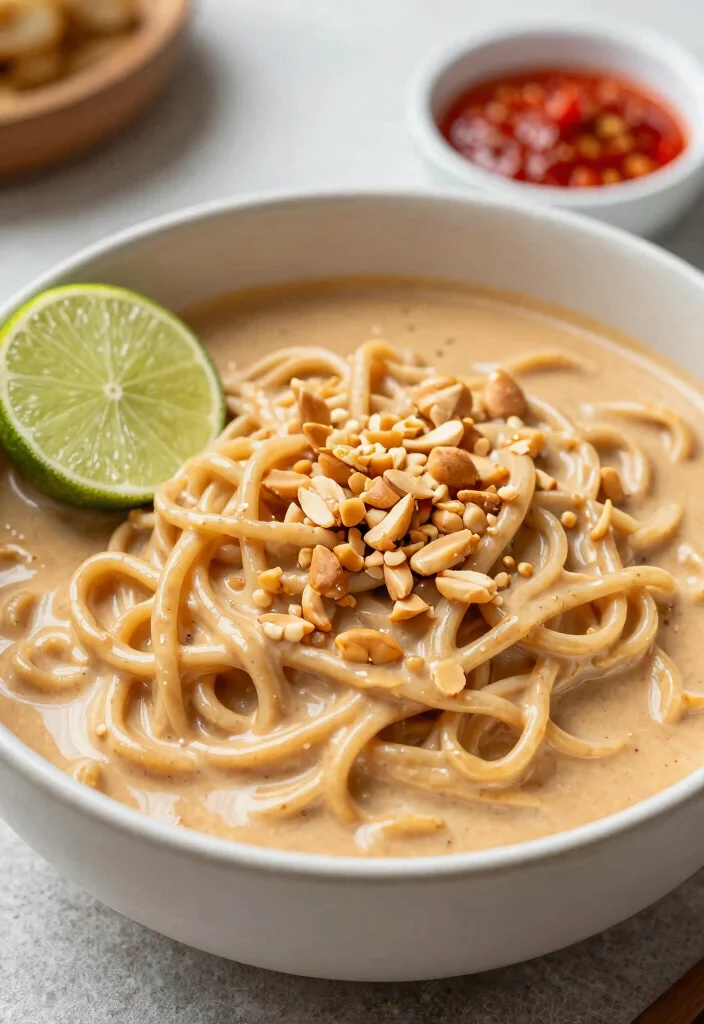 17 Easy Ramen Noodle Recipes Elevated Comfort Bowls - 9. Thai Peanut Ramen 1