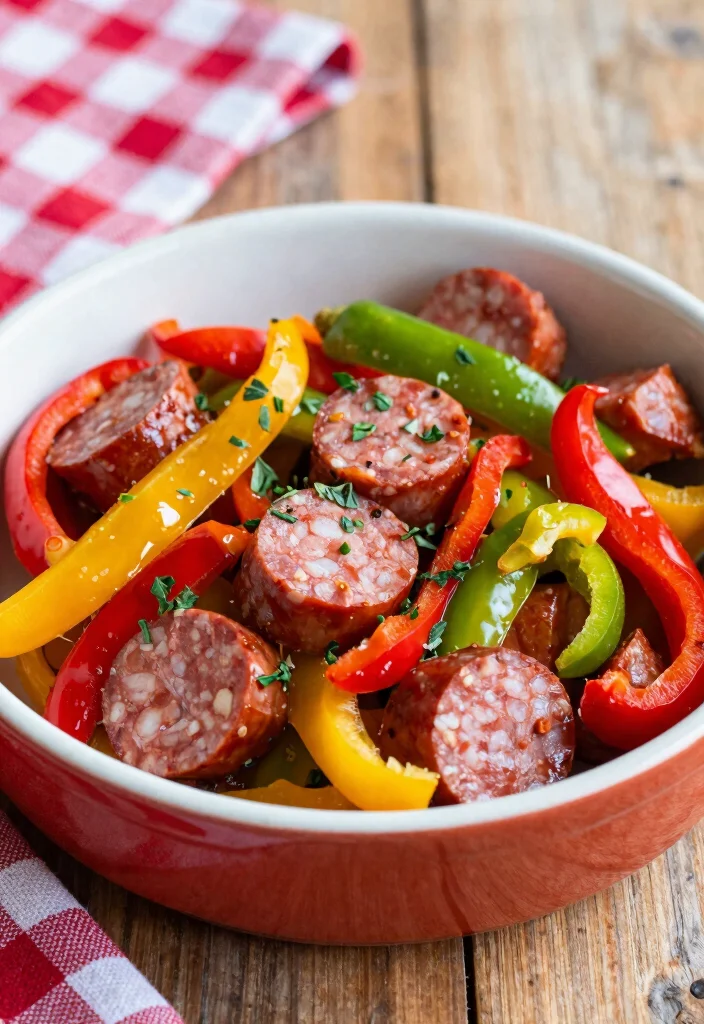 17 Easy Slow Cooker Recipes: Set It and Forget It - 3. Italian Sausage and Peppers 1