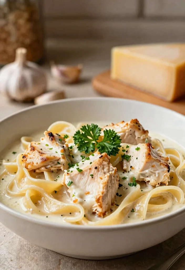 17 Easy Slow Cooker Recipes: Set It and Forget It - 4. Creamy Garlic Parmesan Chicken 1