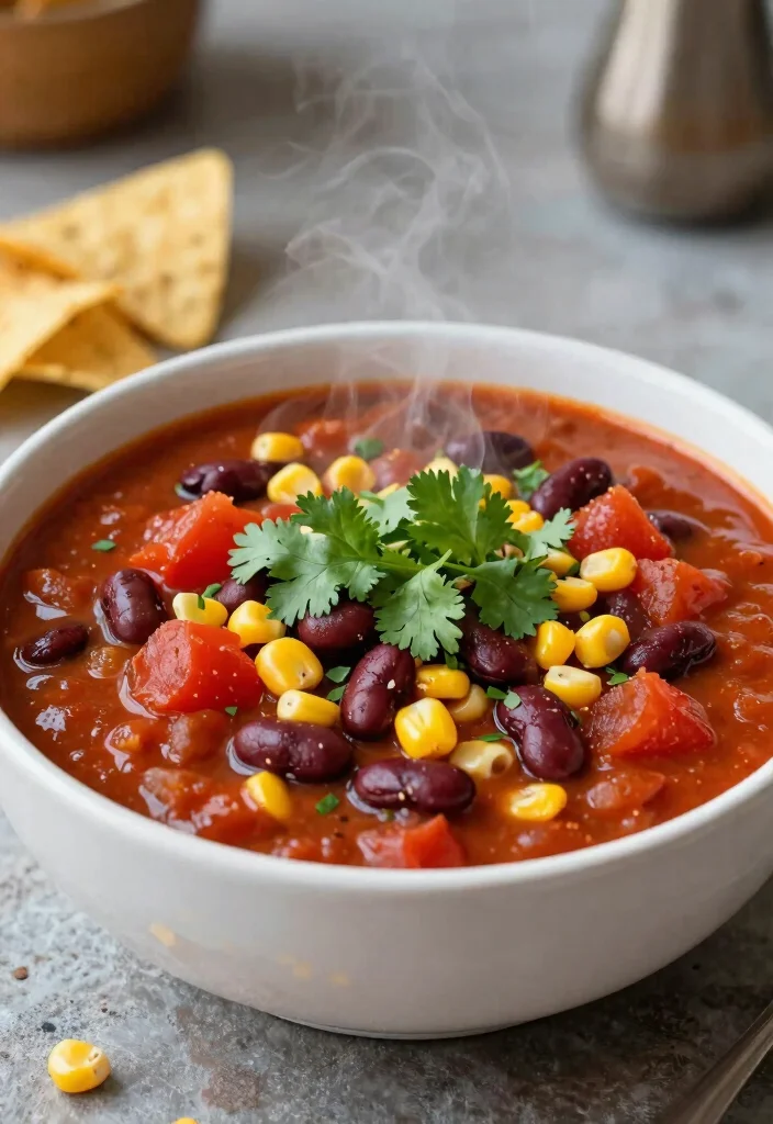 17 Gluten Free Recipes for Dinner: Easy Weeknight Meals - 6. Vegetarian Chili 1