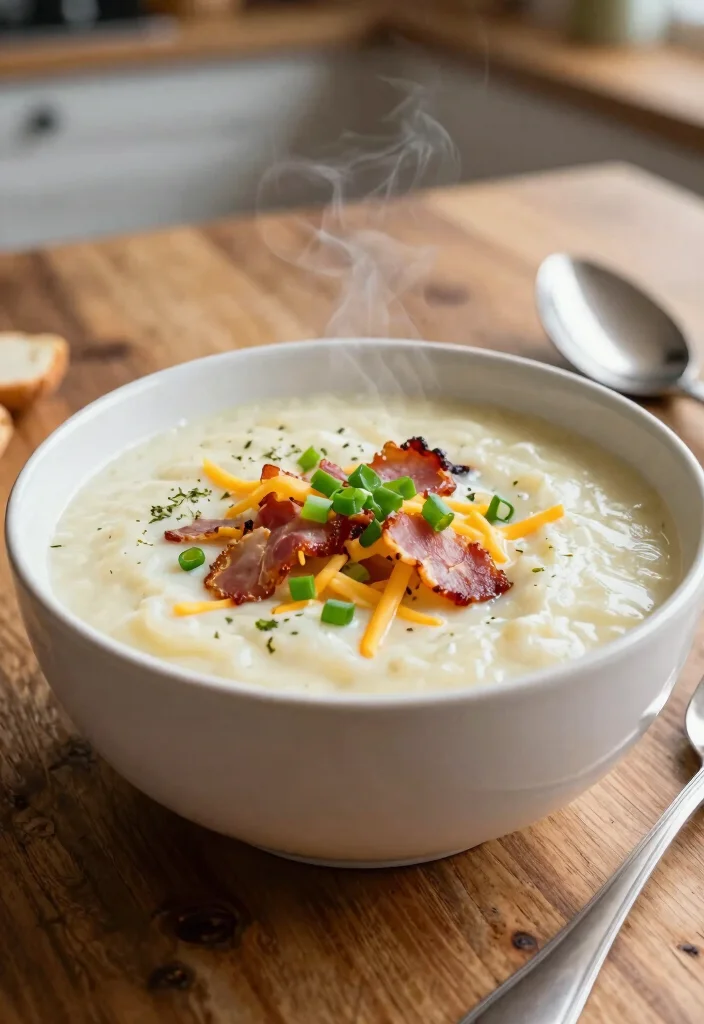 17 Gluten Free Recipes for Dinner: Easy Weeknight Meals - 8. Easy Loaded Potato Soup 1