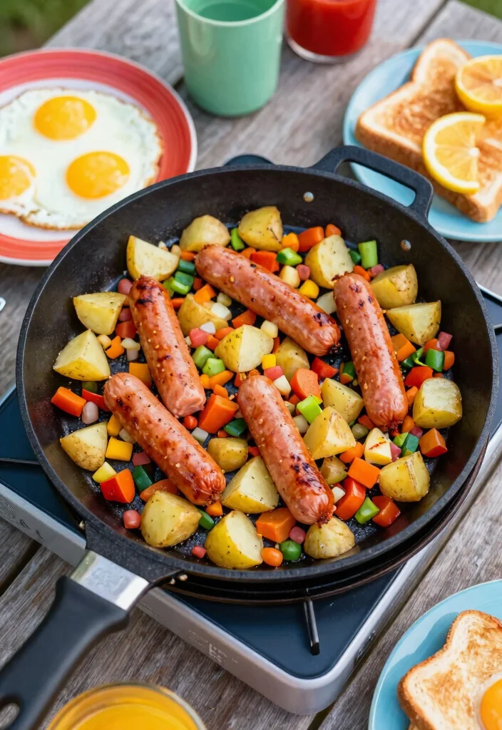 18 Blackstone Griddle Recipes: Easy Outdoor Cooking Ideas - 1. Classic Breakfast Hash 1