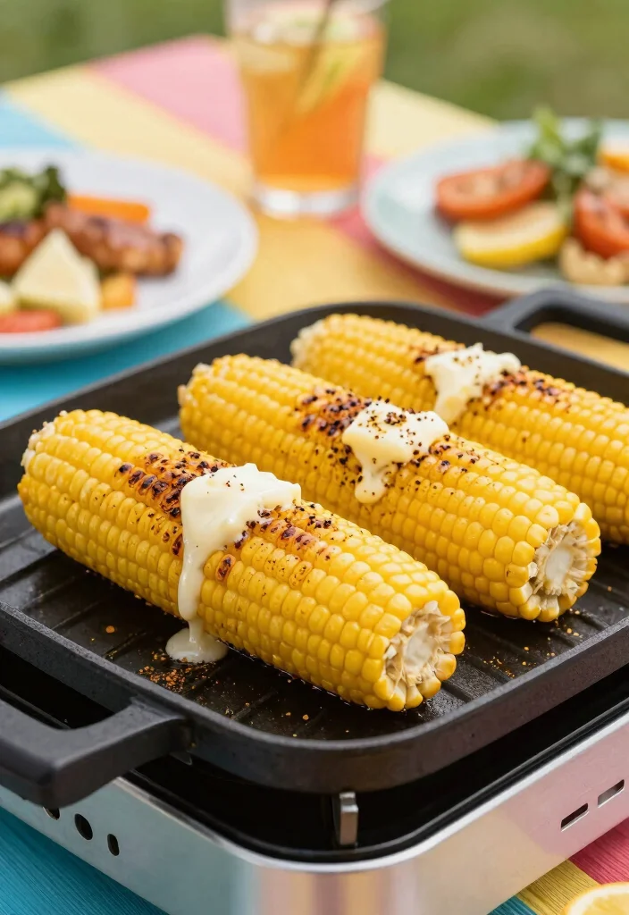18 Blackstone Griddle Recipes: Easy Outdoor Cooking Ideas - 12. Sweet Corn on the Cob 1