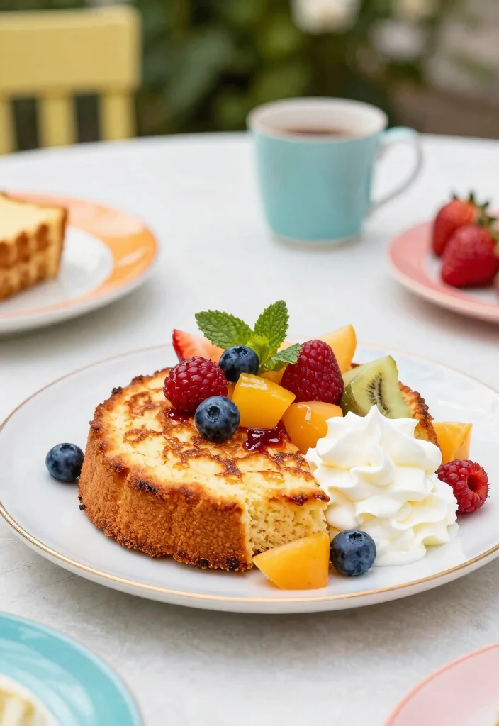 18 Blackstone Griddle Recipes: Easy Outdoor Cooking Ideas - 18. Griddled Pound Cake with Fruit 1