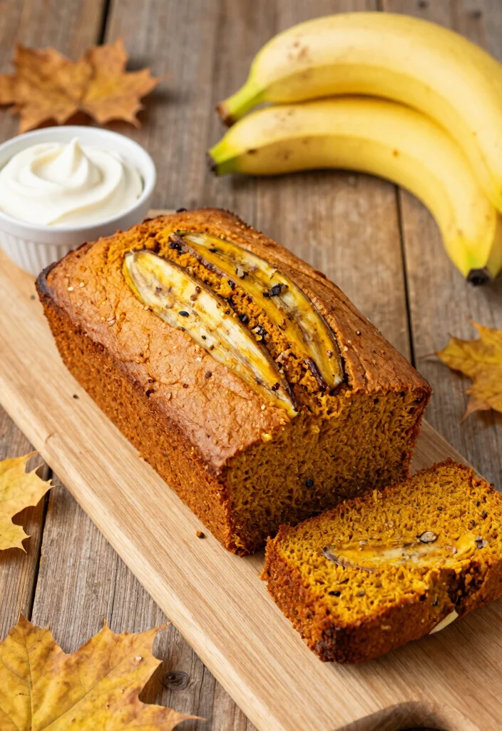 18 Easy Banana Bread Recipes: Moist Classic Treats - 10. Pumpkin Banana Bread 1