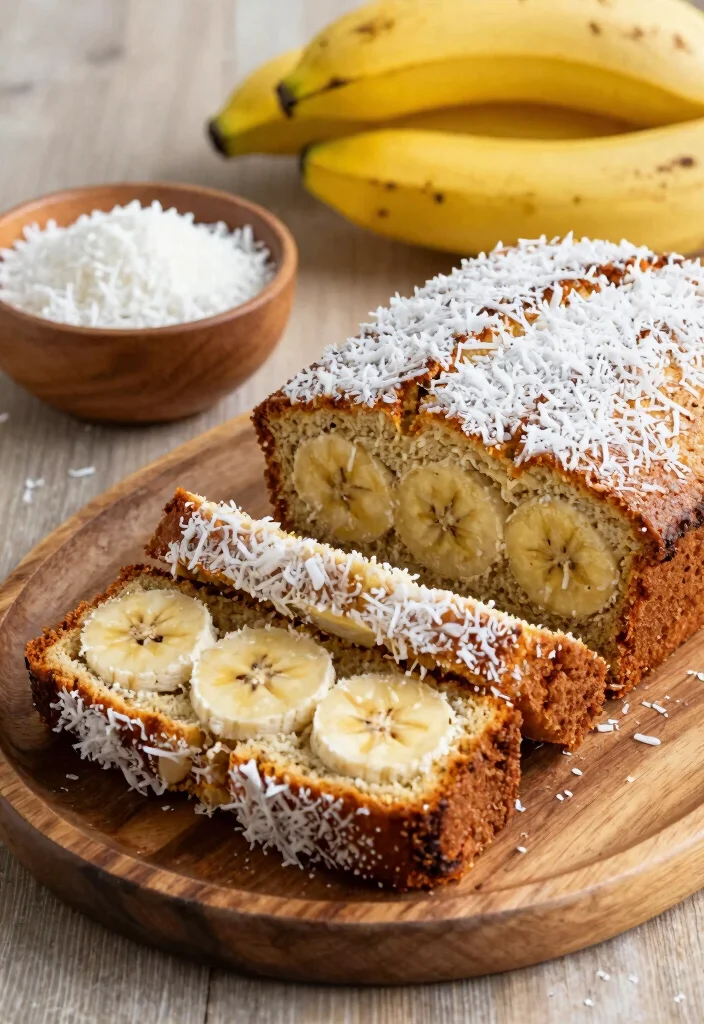18 Easy Banana Bread Recipes: Moist Classic Treats - 12. Coconut Banana Bread 1