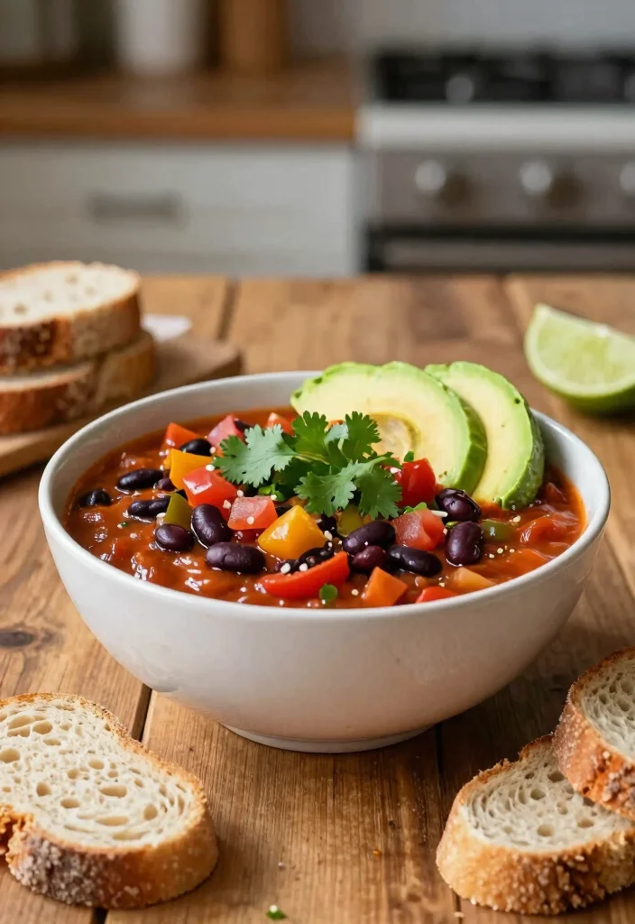 18 Easy Crock Pot Recipes: Dump and Go Dinners - 1. Vegetarian Chili Delight 1