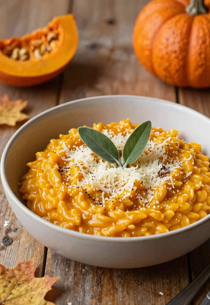 18 Easy Crock Pot Recipes: Dump and Go Dinners - 14. Pumpkin Risotto 1