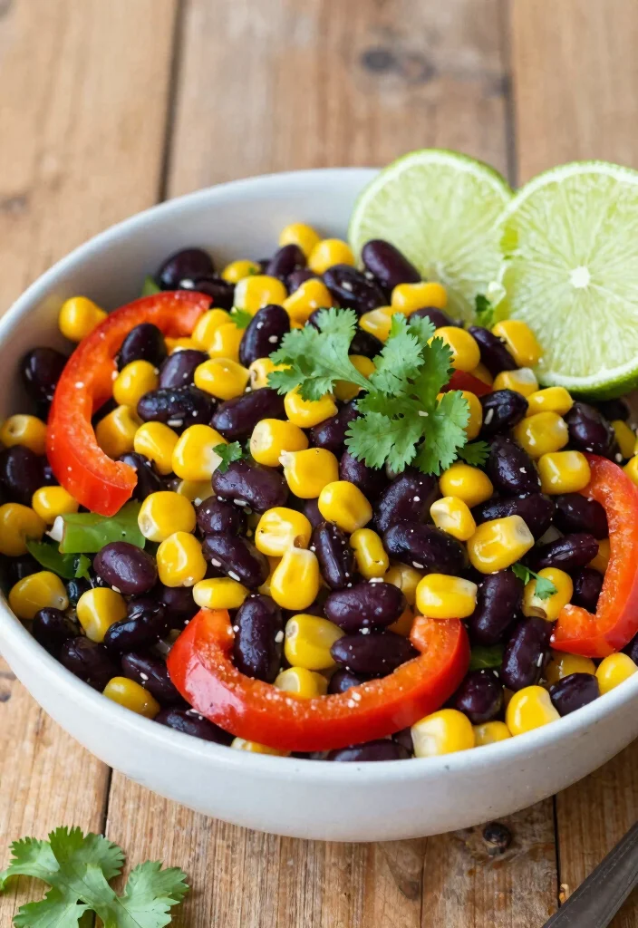 18 Easy Crock Pot Recipes: Dump and Go Dinners - 18. Black Bean and Corn Salad 1