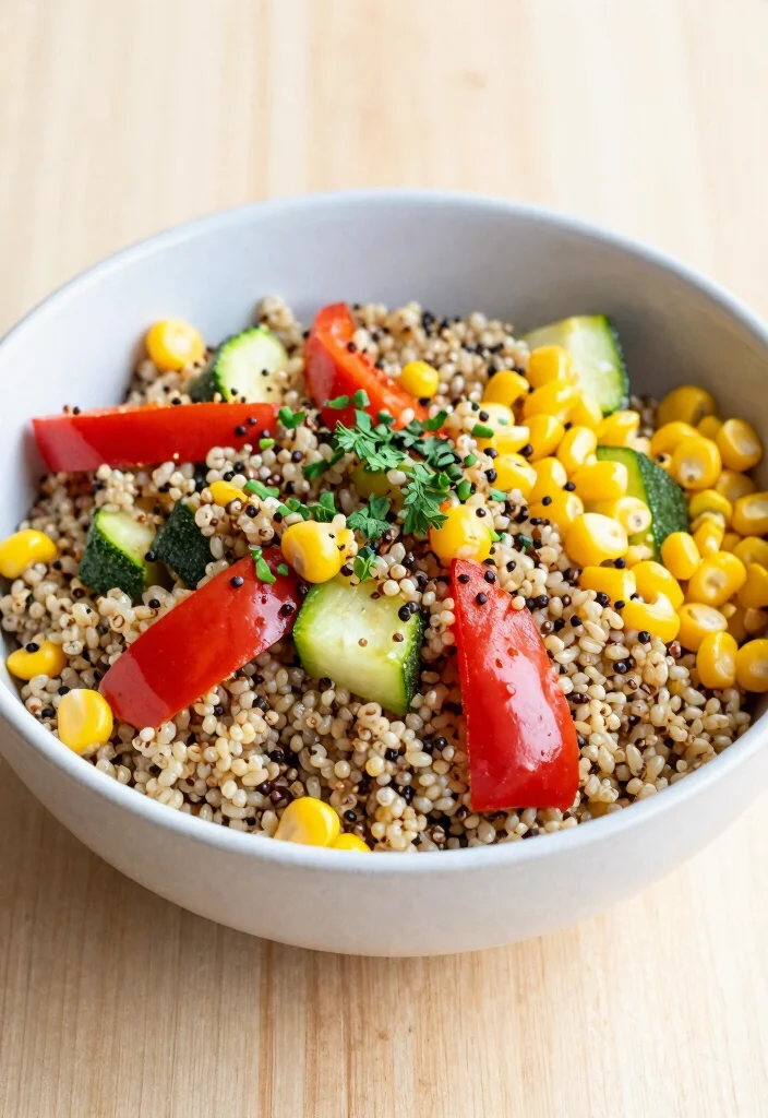 18 Easy Crock Pot Recipes: Dump and Go Dinners - 5. Quinoa and Veggie Bowl 1