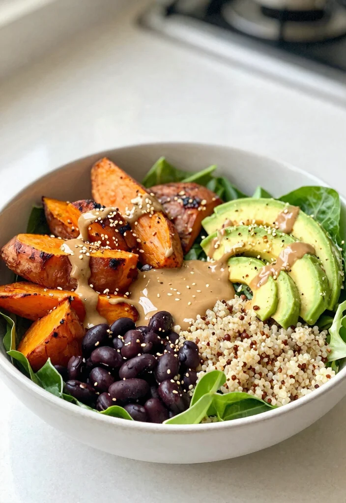 18 Easy Dinner Recipes Vegetarian Healthy and Flavorful - 6. Buddha Bowl 1