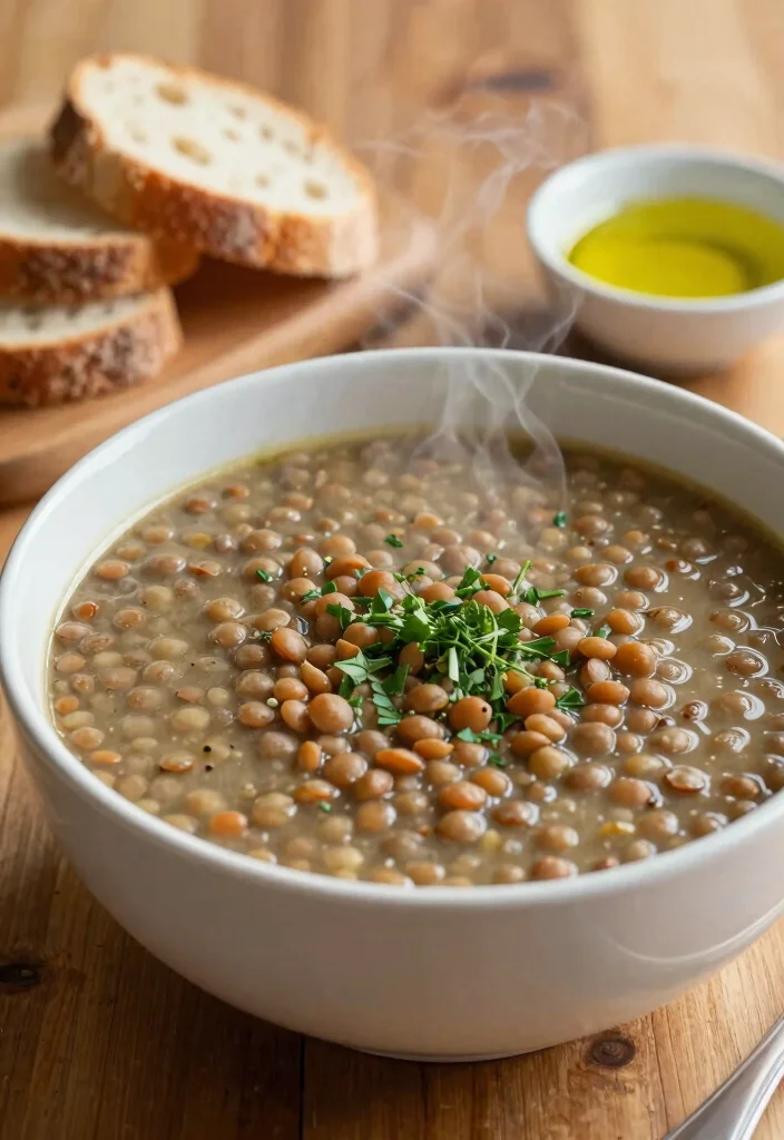 18 Easy Dinner Recipes Vegetarian Healthy and Flavorful - 7. Lentil Soup 1