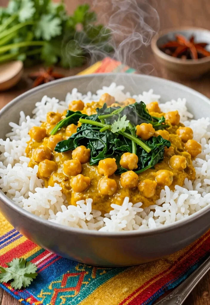 18 Easy Dinner Recipes Vegetarian Healthy and Flavorful - 9. Chickpea Curry 1