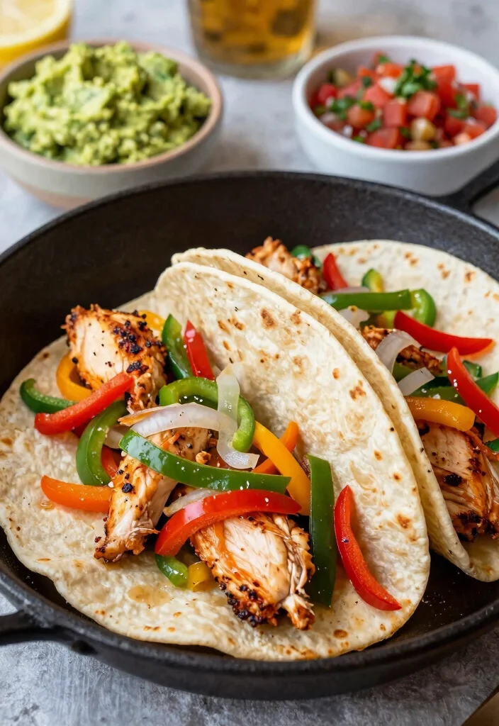 18 Easy Mexican Food Recipes: Bold Simple Flavors - 15. Chicken Fajitas 1