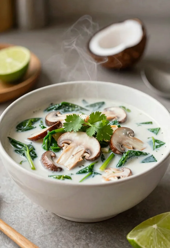 18 Easy Quick Dinner Recipes for Stress-Free Cooking - 15. Thai Coconut Soup 1