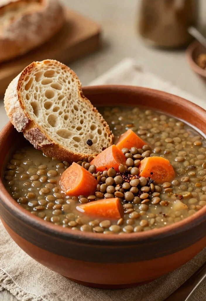 18 Easy Quick Dinner Recipes for Stress-Free Cooking - 17. Vegan Lentil Soup 1