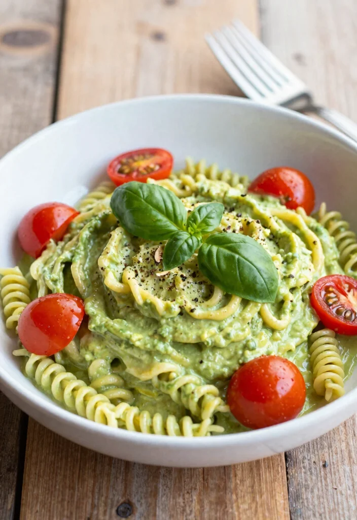 18 Easy Quick Dinner Recipes for Stress-Free Cooking - 3. Creamy Avocado Pasta 1