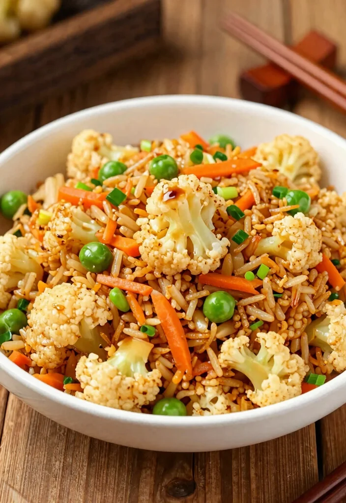 18 Easy Quick Dinner Recipes for Stress-Free Cooking - 7. Cauliflower Fried Rice 1