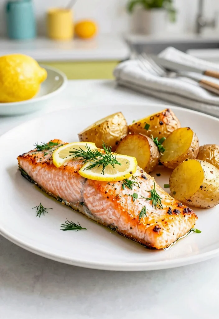 18 Easy Salmon Recipes Baked Healthy and Flavorful - 14. Dill Lemon Baked Salmon 1