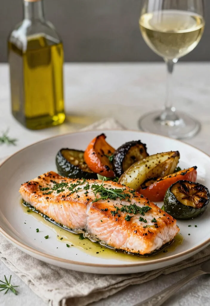 18 Easy Salmon Recipes Baked Healthy and Flavorful - 6. Italian Herb Baked Salmon 1