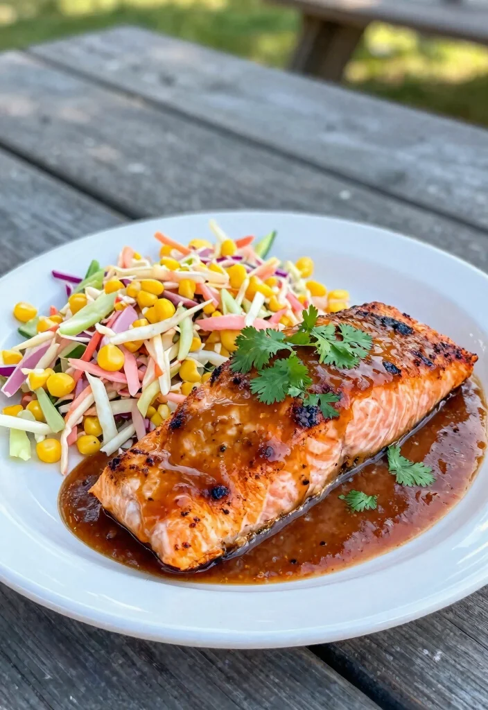 18 Easy Salmon Recipes Baked Healthy and Flavorful - 9. BBQ Baked Salmon 1
