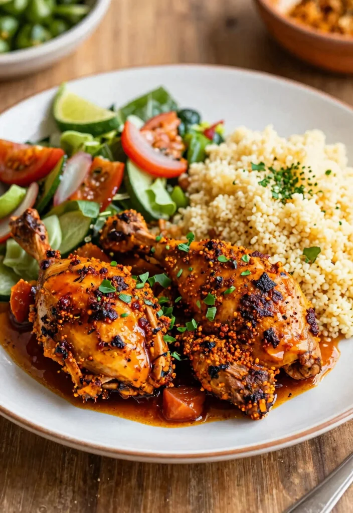 18 Easy and Healthy Boneless Skinless Chicken Breast Recipes - 17. Moroccan Spiced Chicken 1