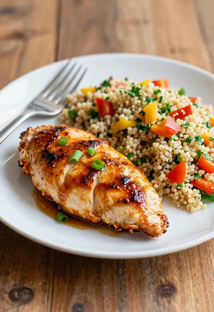 18 Easy and Healthy Boneless Skinless Chicken Breast Recipes - 2. Honey Mustard Chicken 1