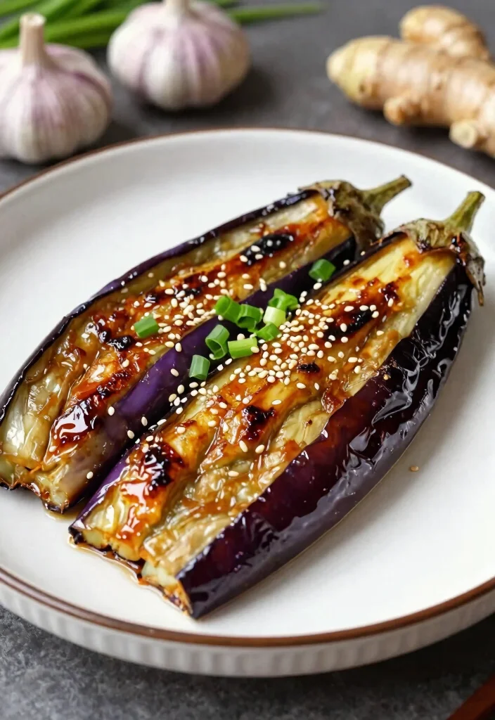 18 Gluten Free Recipes for Dinner: Simple and Satisfying - 18. Miso Glazed Eggplant 1