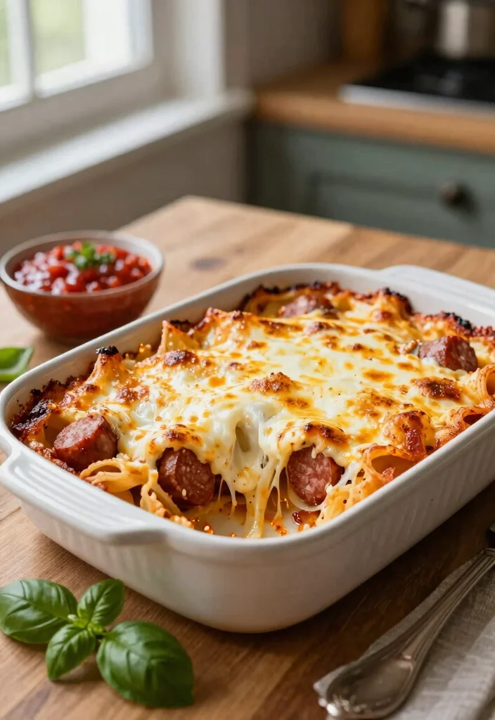 18 Ground Italian Sausage Recipes for Hearty Savory Dinners - 1. Italian Sausage Pasta Bake 1