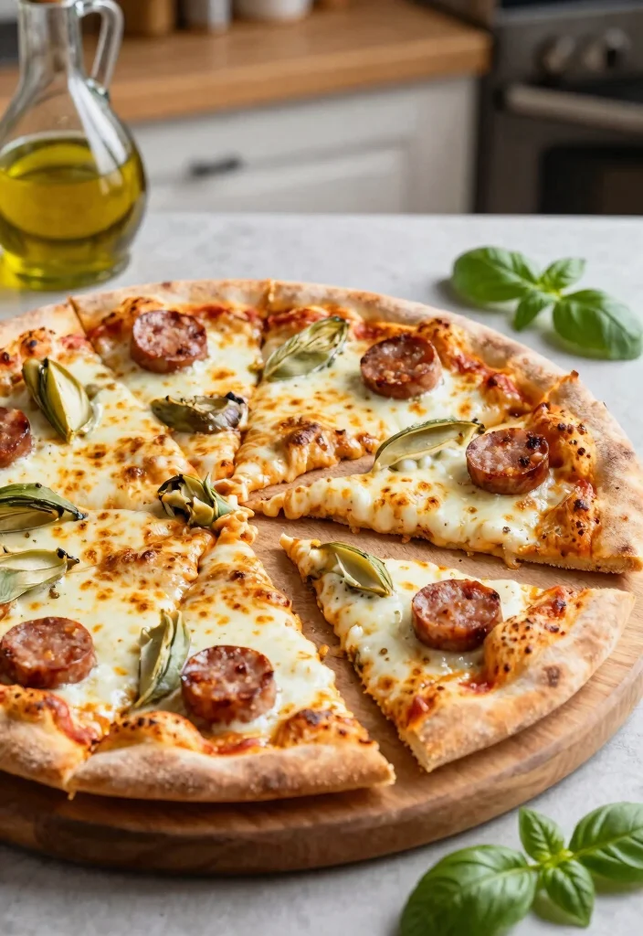 18 Ground Italian Sausage Recipes for Hearty Savory Dinners - 12. Italian Sausage and Artichoke Pizza 1