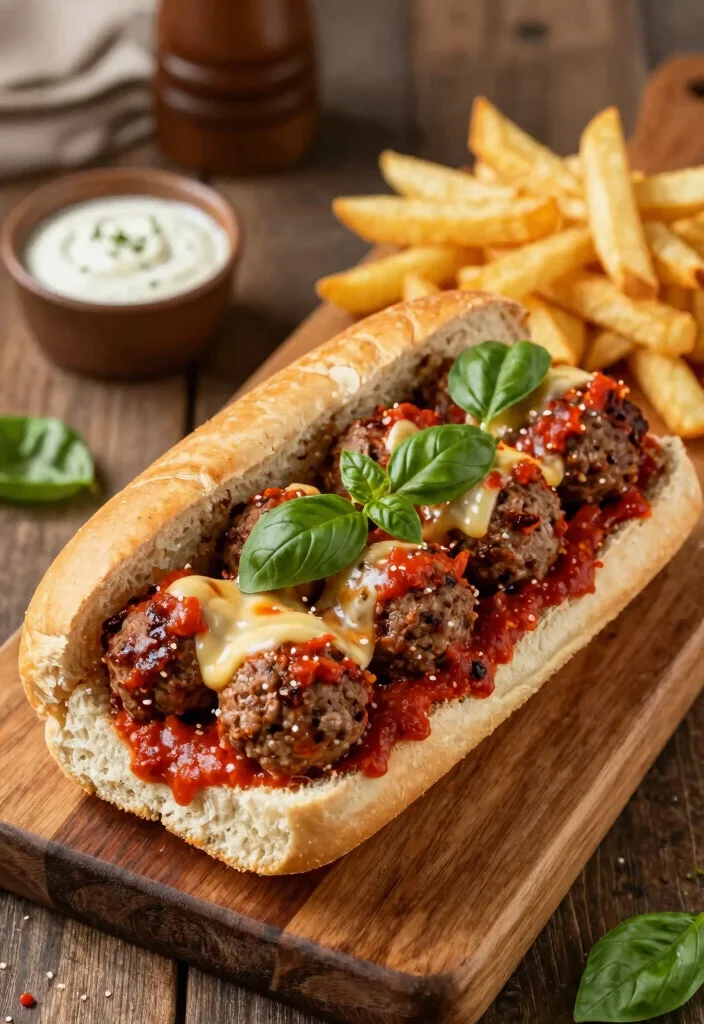 18 Ground Meat Recipes for Dinner: Quick Family Meals - 3. Hearty Meatball Sub Sandwiches 1