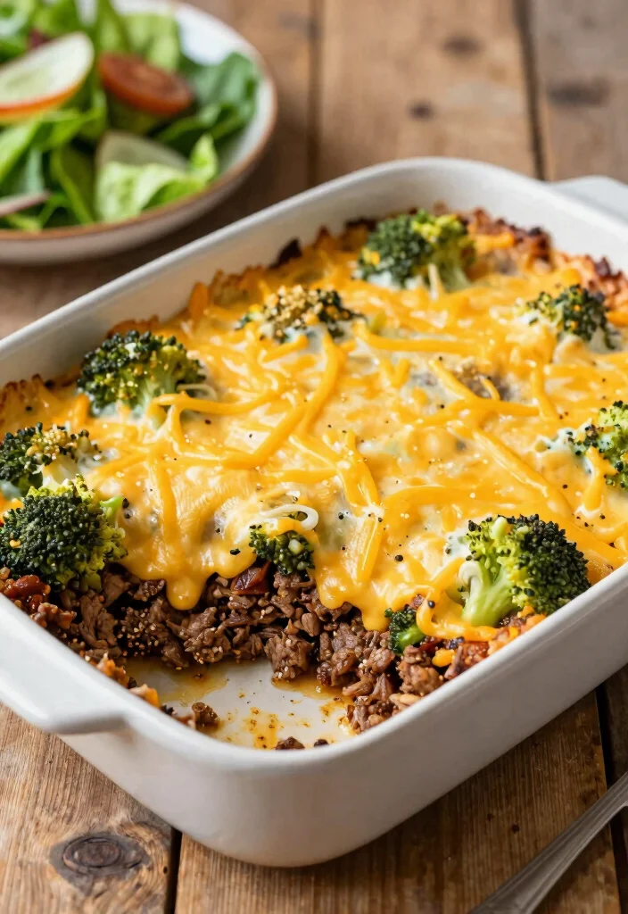 18 Ground Meat Recipes for Dinner: Quick Family Meals - 7. Ground Beef and Broccoli Casserole 1