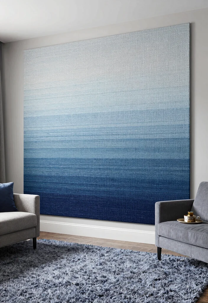 15 Carpet on Wall Ideas With Bold Textured Style - 2. Textured Layering for Depth 1