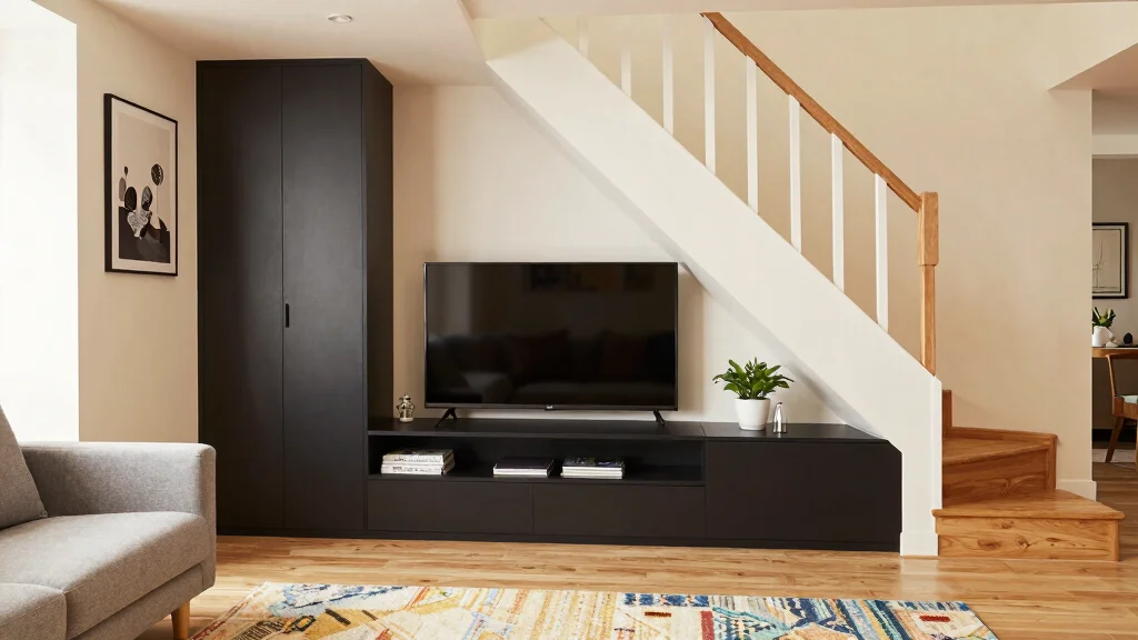 16 TV Unit Below Staircase Ideas That Maximize Space