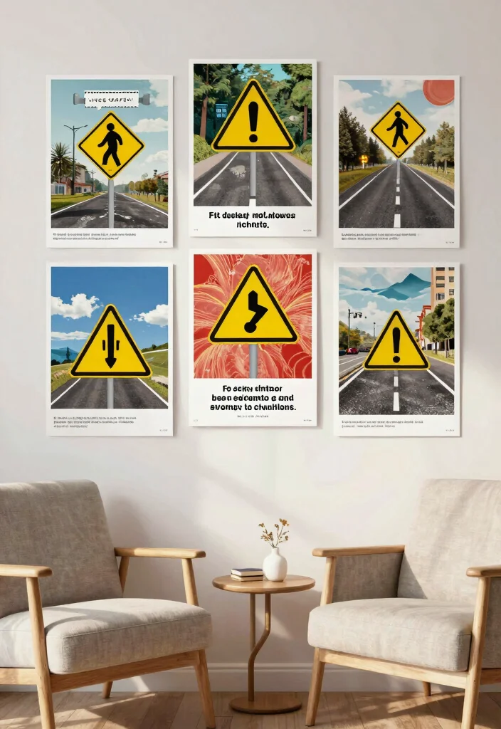 18 Road Safety Poster 2026 Trending Ideas With Creative Impact - 18. Artistic Collage Safety Posters 1